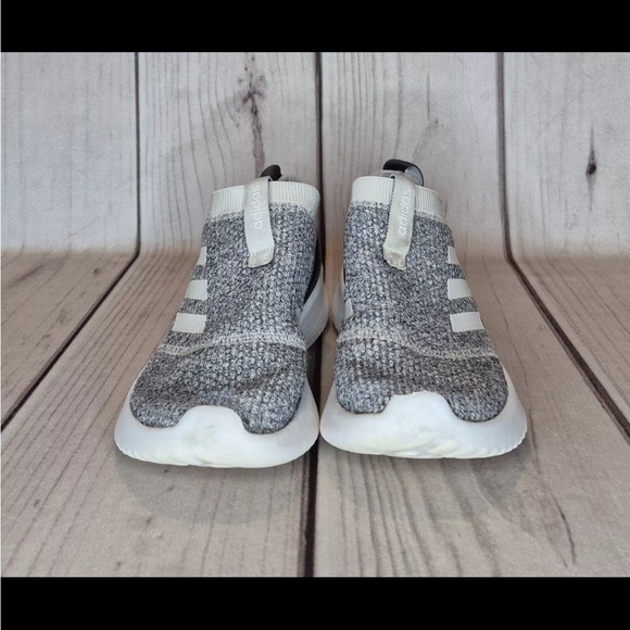 Adidas Ultimafusion Knit Running Shoes Women’s Size 8 Gray/White B96469 - Picture 5 of 12